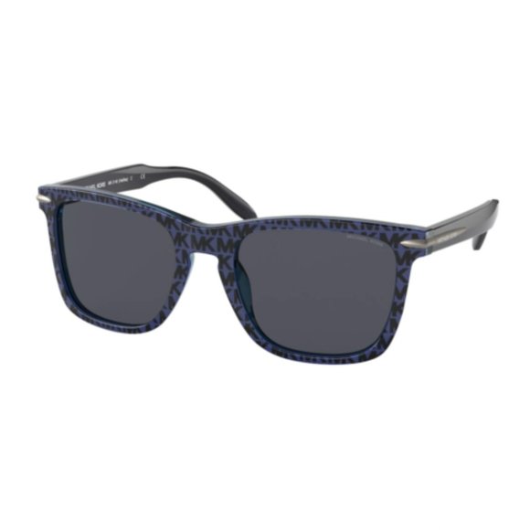 New in Case Original Michael Kors Halifax Sunglasses MK2145 Signature Navy Blue - Picture 1 of 12